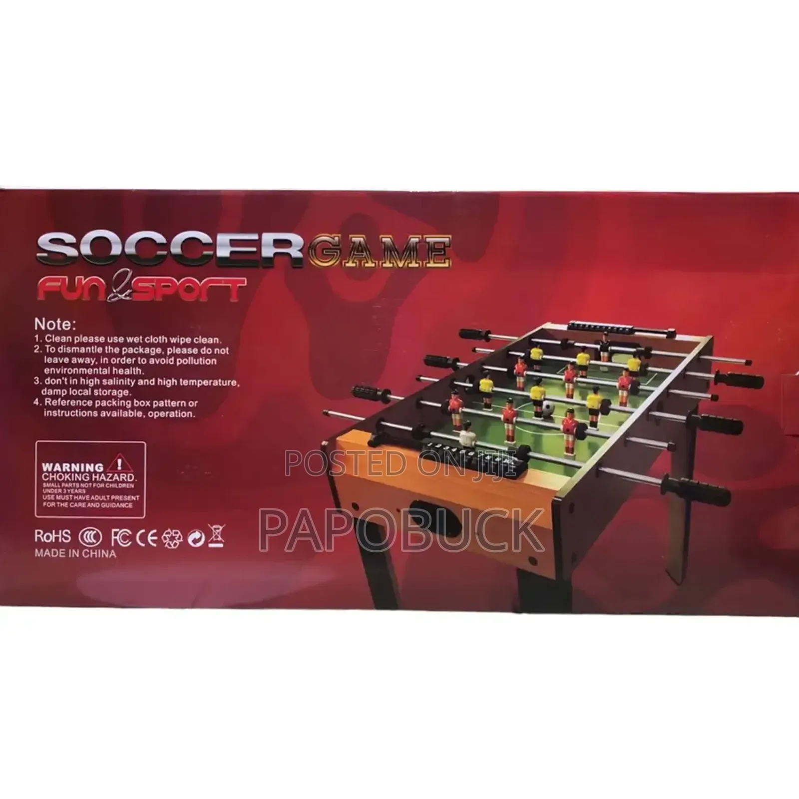 Tabletop Foosball (Table Soccer) Game Set