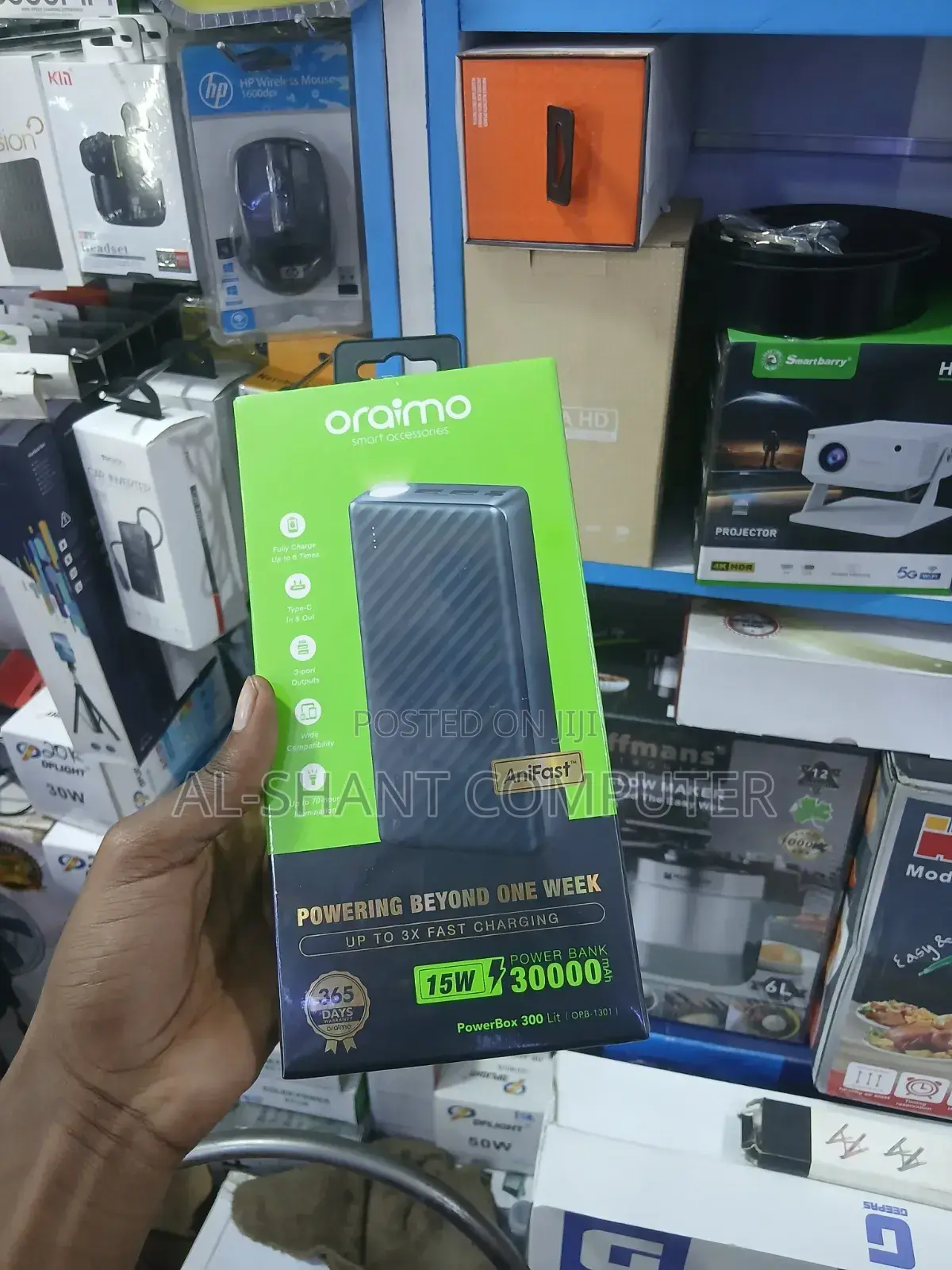 Oraimo 30000mah Powerbank/Fast Charging Power Bank