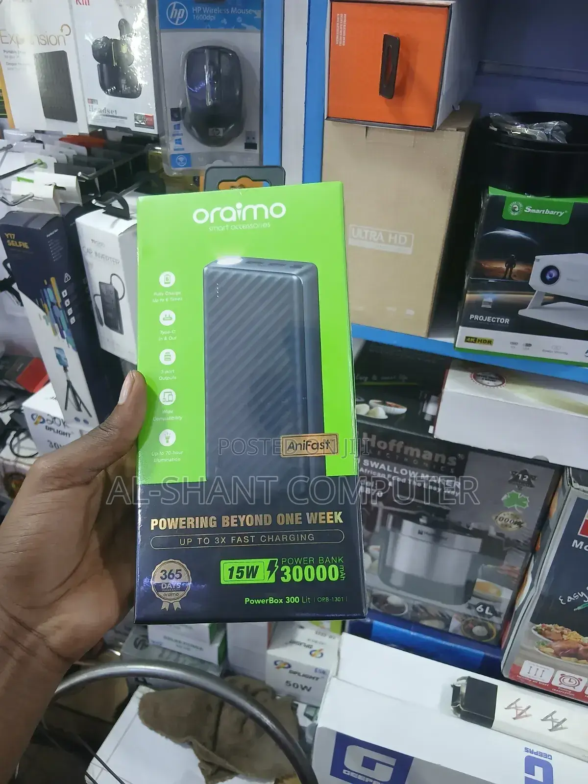 Oraimo 30000mah Powerbank/Fast Charging Power Bank