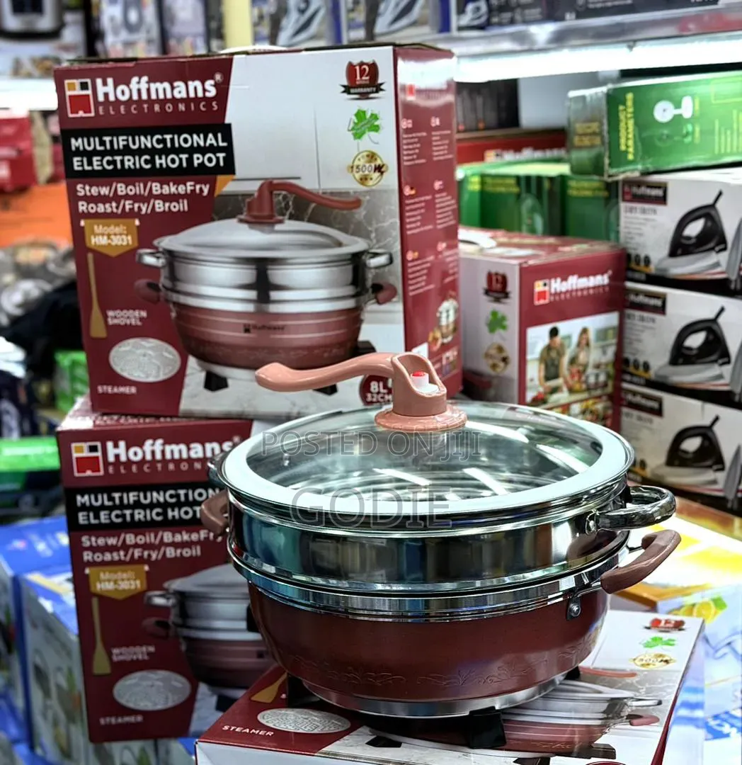 Hoffmans 8l Multifunctional Electric Hot Pot