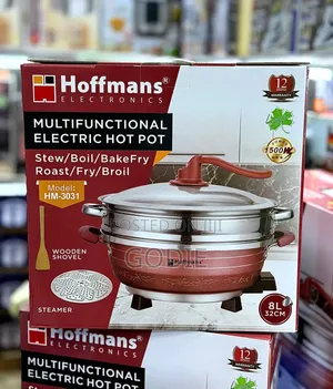 Hoffmans 8l Multifunctional Electric Hot Pot