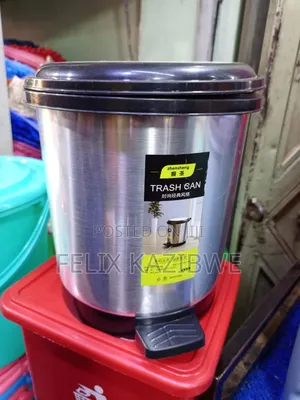 9l Stainless Steel Pedal Step Trash Can.