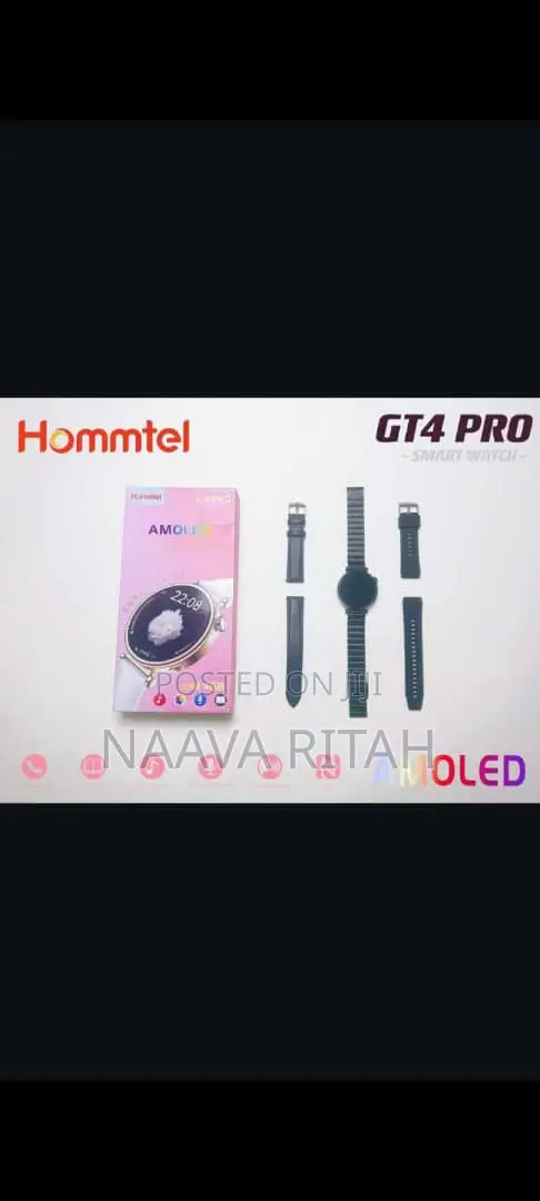 Hommtel Gt4 Pro 4gb Rom Amoled Smart Watch