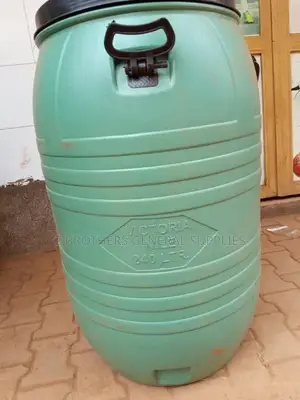 Empty Water Drum