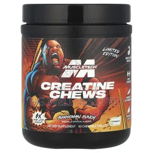 Creatine Creapure Chews, Boogieman Punch, 90 Chewable Tablets 1g Per