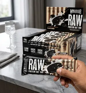 Warrior Protein Bar –20g Protein, Low Sugar [Cookies And Cream](1 Bar)
