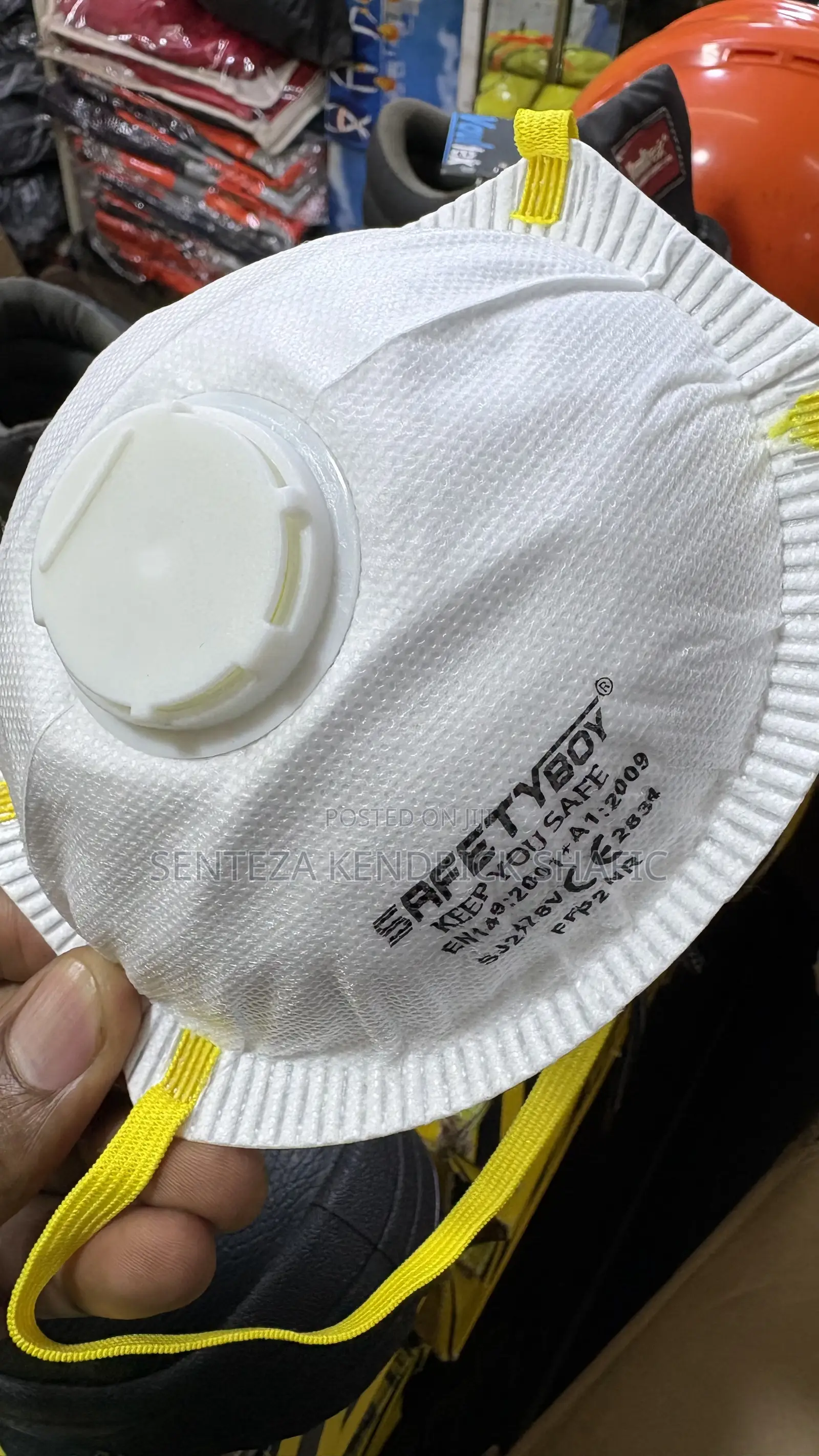 Ffp2 Face Mask With Valve (20pcs Pack)