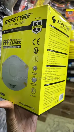 Ffp2 Face Mask With Valve (20pcs Pack)
