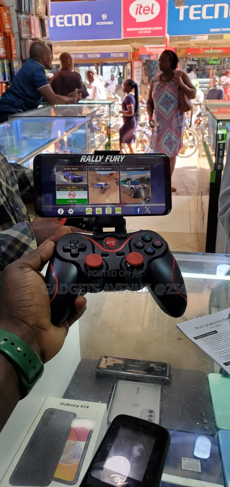 X3 Wireless Game Controller, Designed to With Multiplepc, Android