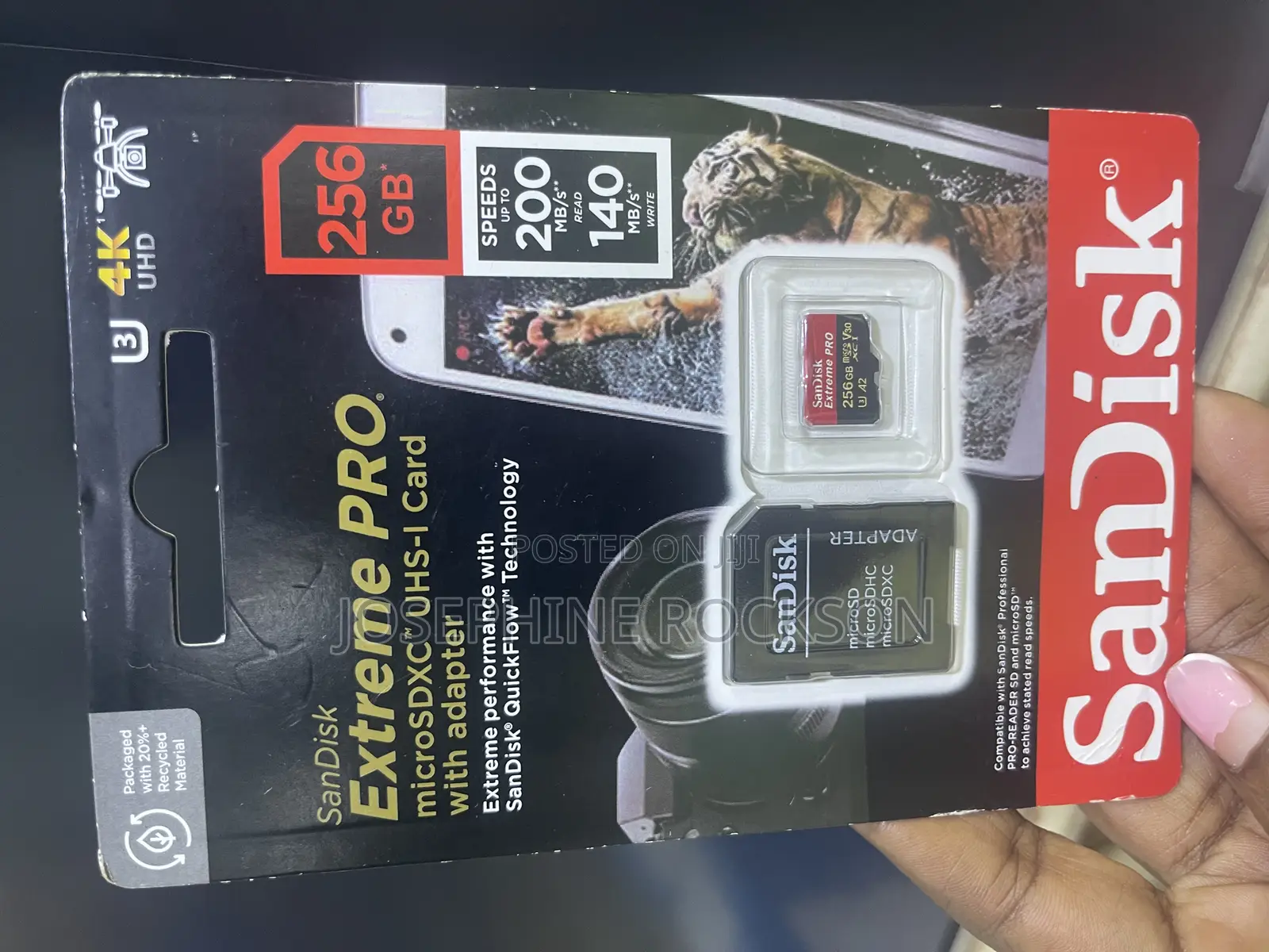 256gb Extreme Pro Memory Card