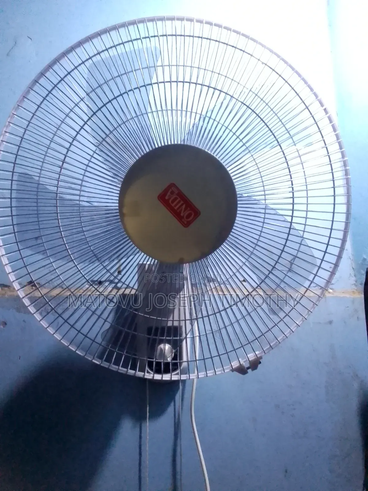 Indian Technology 16" Wall Fan.