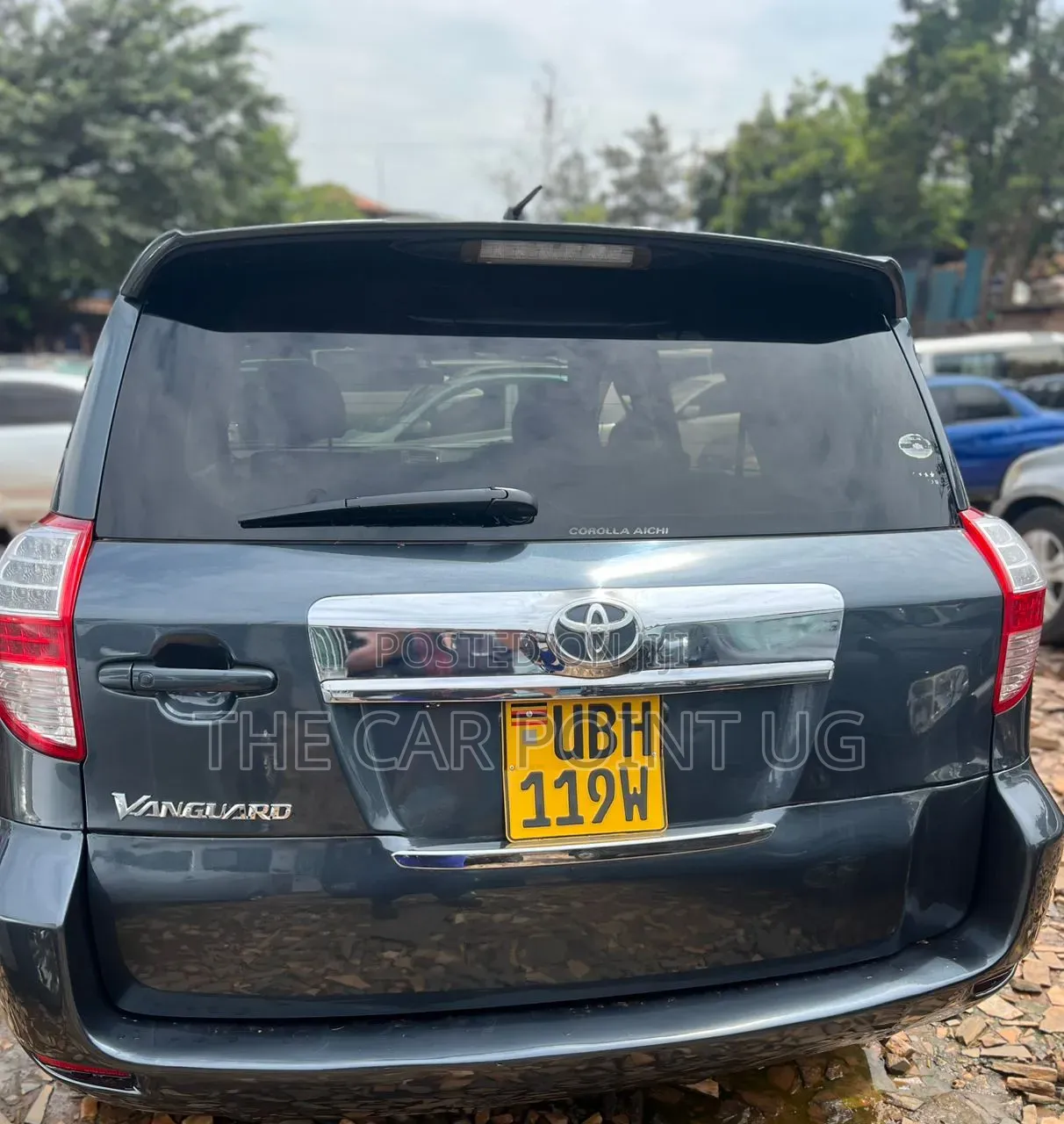 Toyota Vanguard 2008 Gray