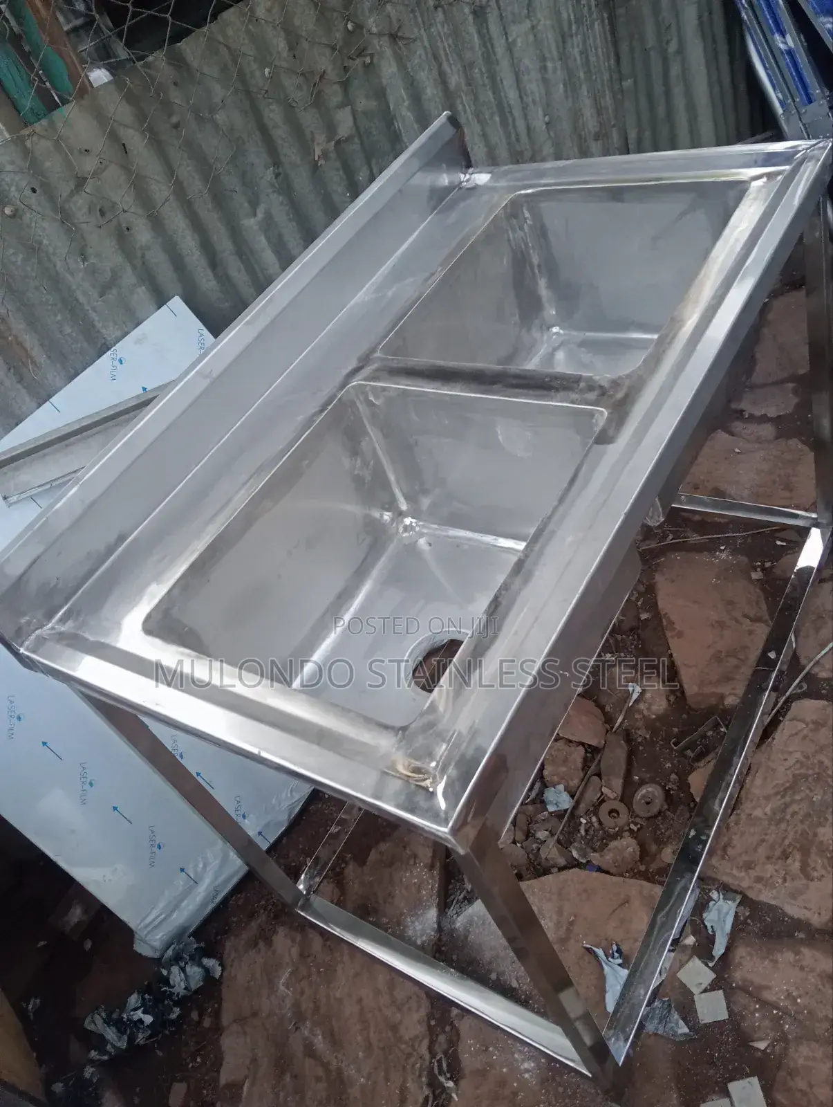 Washing Sink Double Bowl