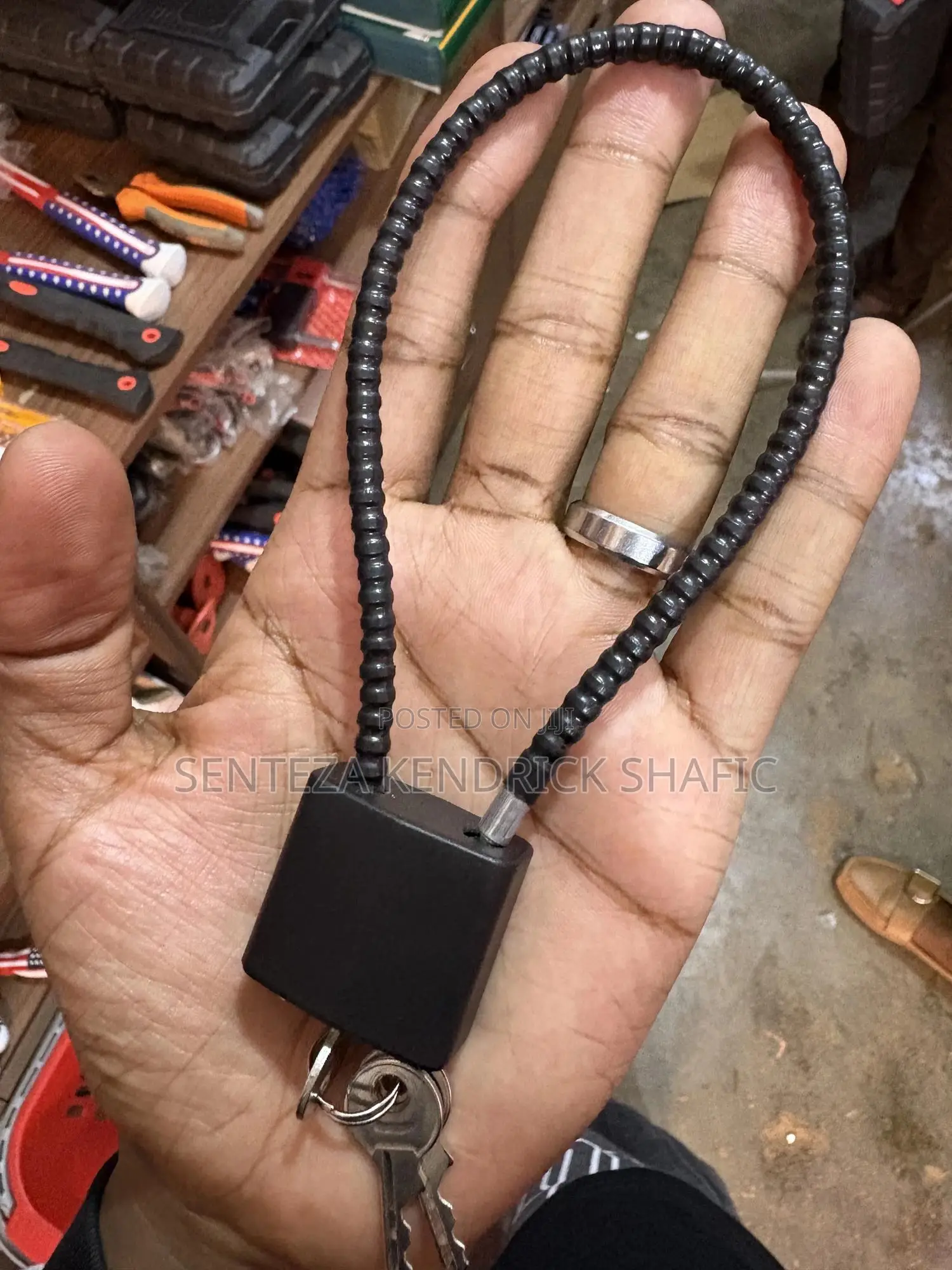 Flexible Cable Padlock