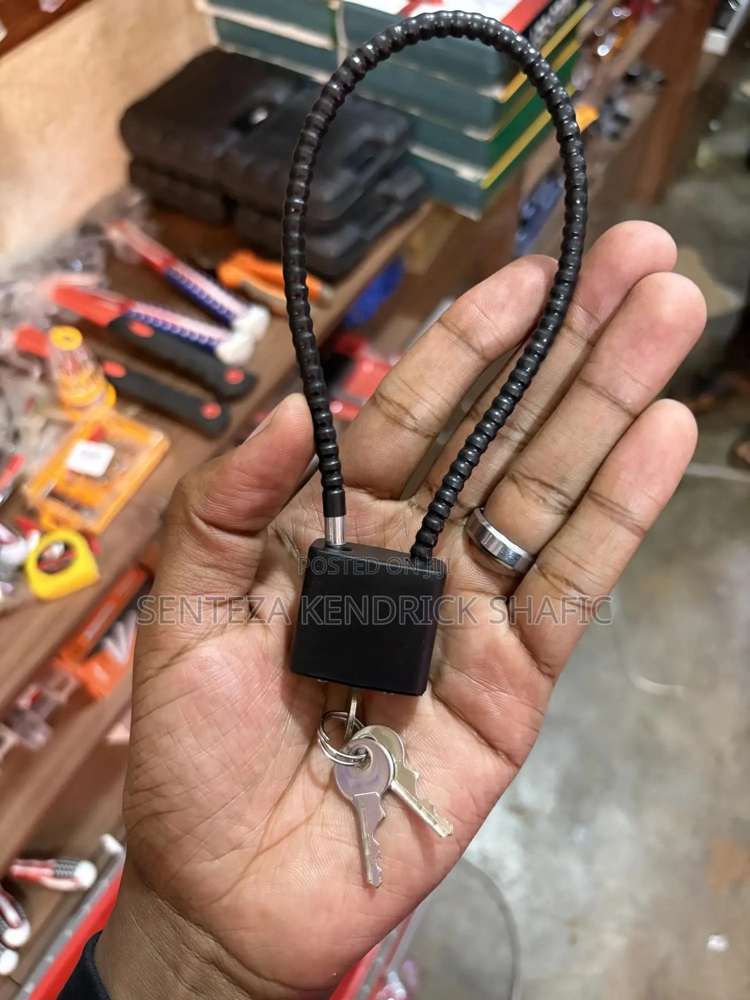 Flexible Cable Padlock