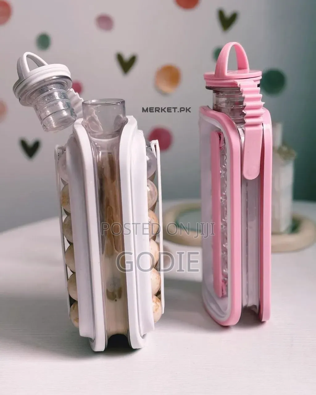 2-in-1 Portable Ice Ball Maker Kettle.