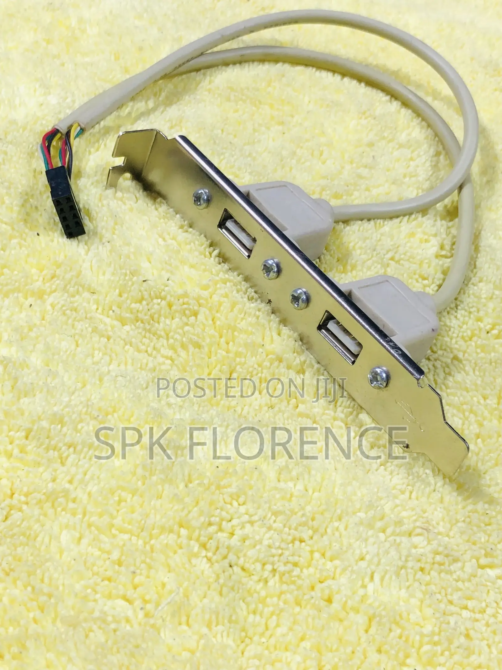 Port Usb 2.0 a Female Slot Plate Adapter Used to Add Extra Usb Port