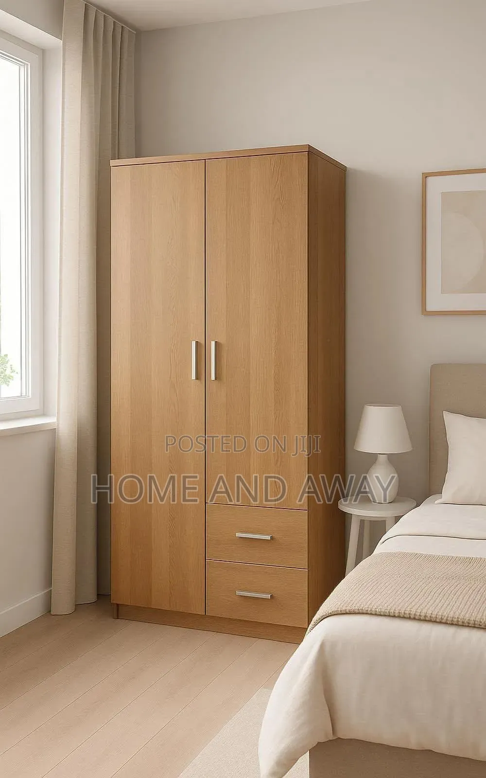 Single Tower Stand Alone Double Door Wardrobes at 900,000/- Any Colour