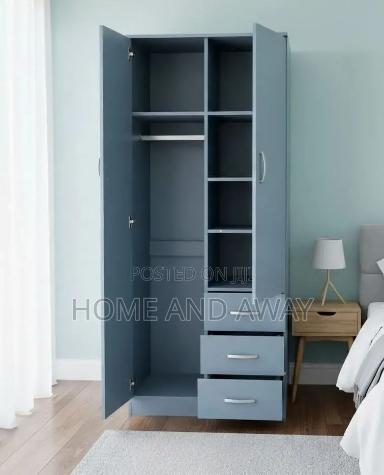 Single Tower Stand Alone Double Door Wardrobes at 900,000/- Any Colour