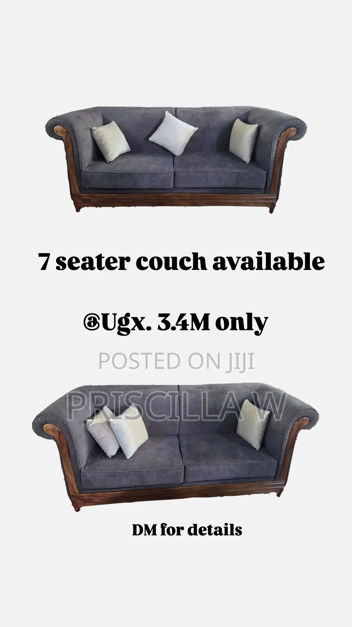 Sofa Set: 7seater Couch