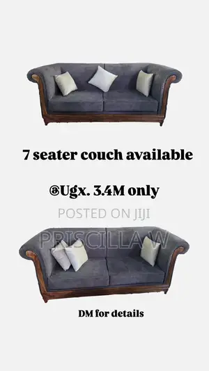 Sofa Set: 7seater Couch