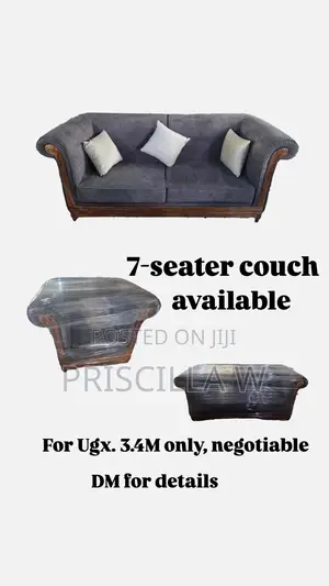 Sofa Set: 7seater Couch