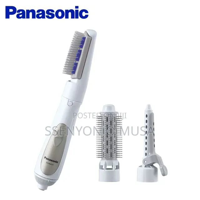 Panasonic Hair Brush 3-in-1 Eh-Ka31 –Dryer, Curling Wave Styler 700w