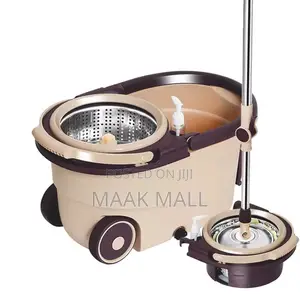 Rotating Spin Floor Mop and Bucket With a Wringer Kit 360 Degree