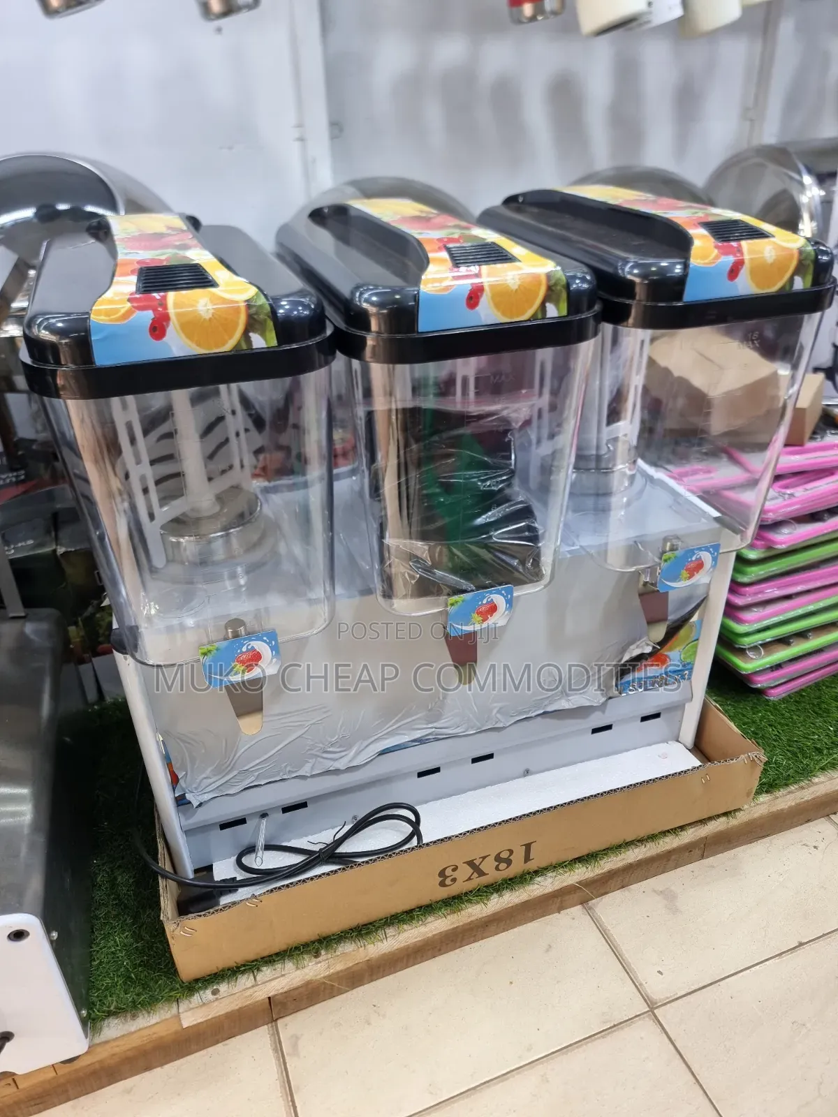 Triple Juice Dispenser
