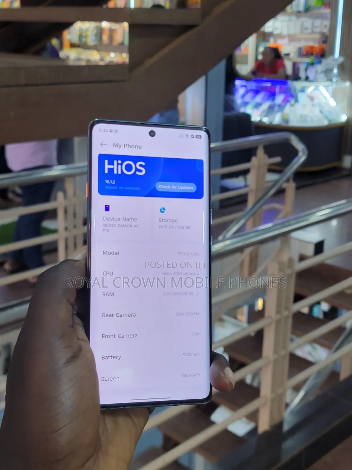 Tecno Camon 40 Pro 5G 256 GB Gray
