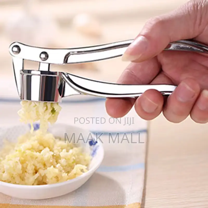 Stainless Steel Manual Garlic Crusher Presser Portable