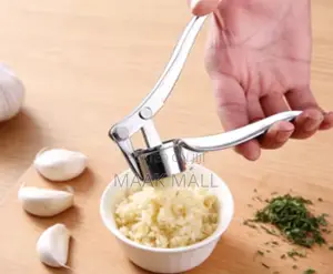 Stainless Steel Manual Garlic Crusher Presser Portable