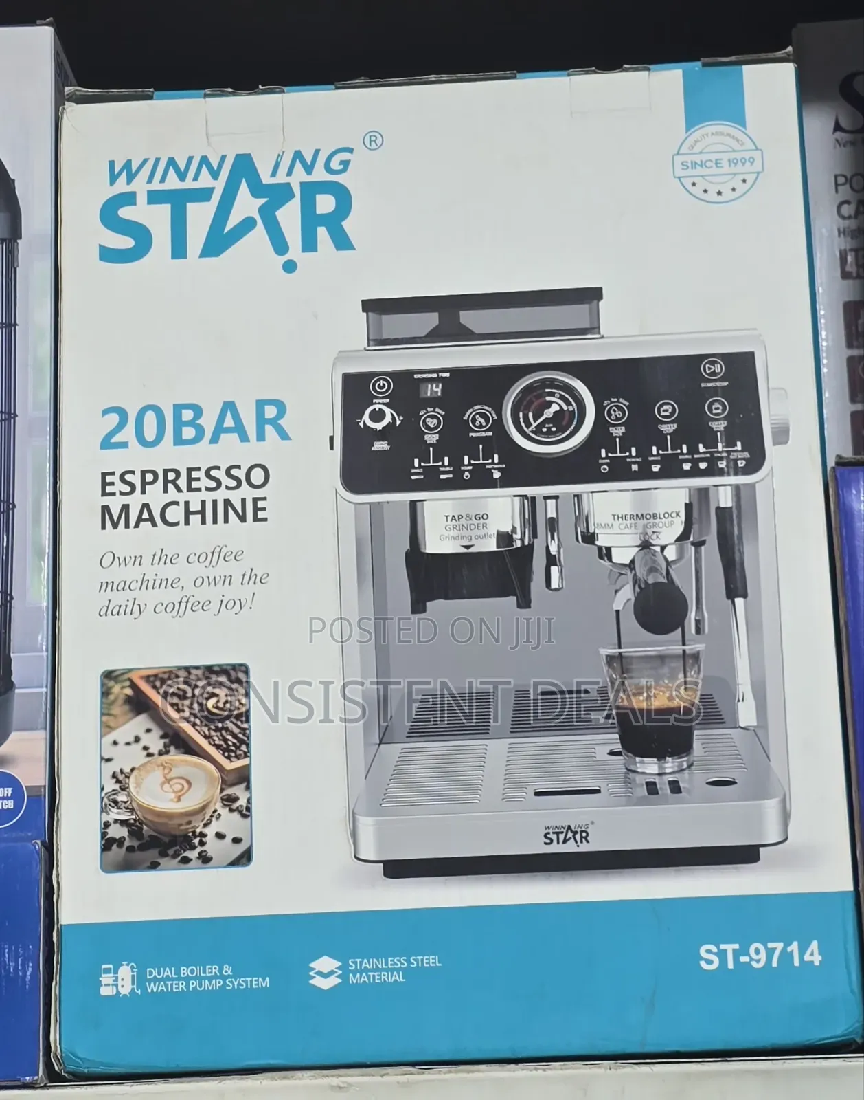 Winningstar 20 Bar Espresso Coffee Machine