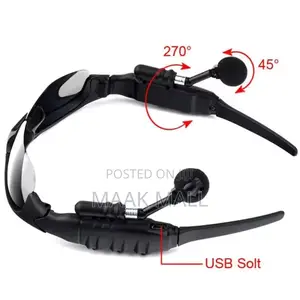 Wireless Bluetooth Sunglasses With Mic + Music Listening