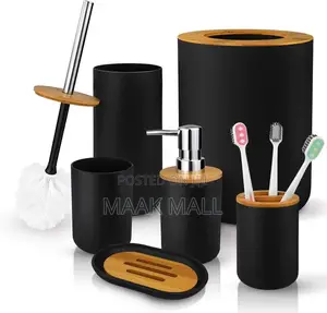 6-PCS Bathroom Accessory Set