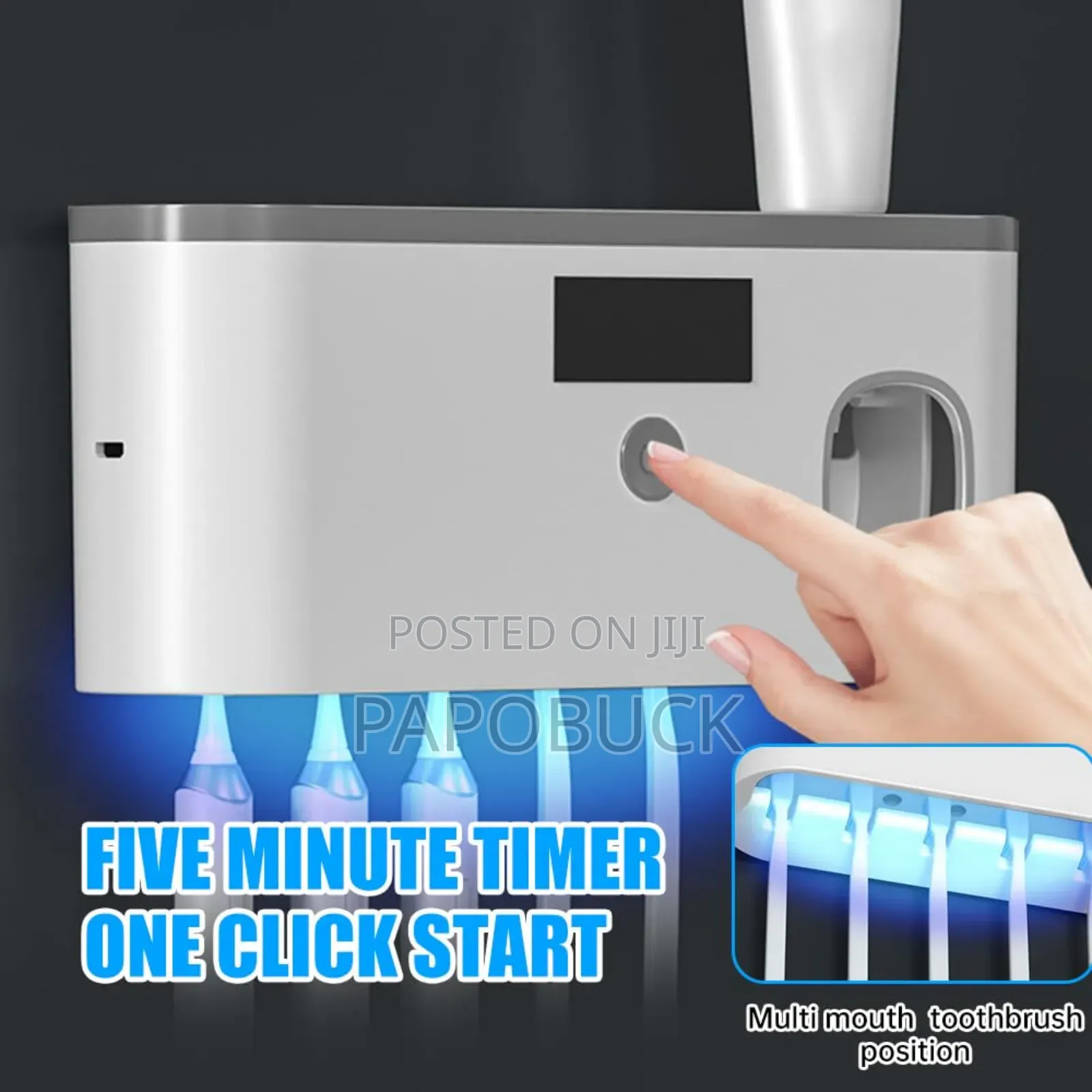 Intelligent Toothbrush Holder, Which Features Uv Sterilization