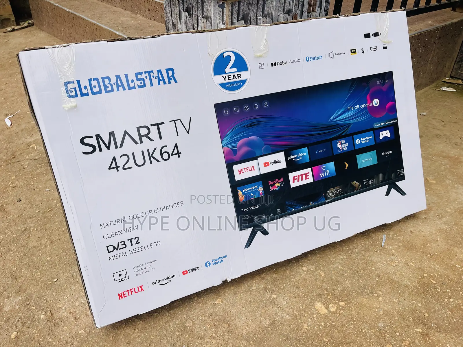 Brandnew 42inches Freestanding Smart Tv,Free to Air