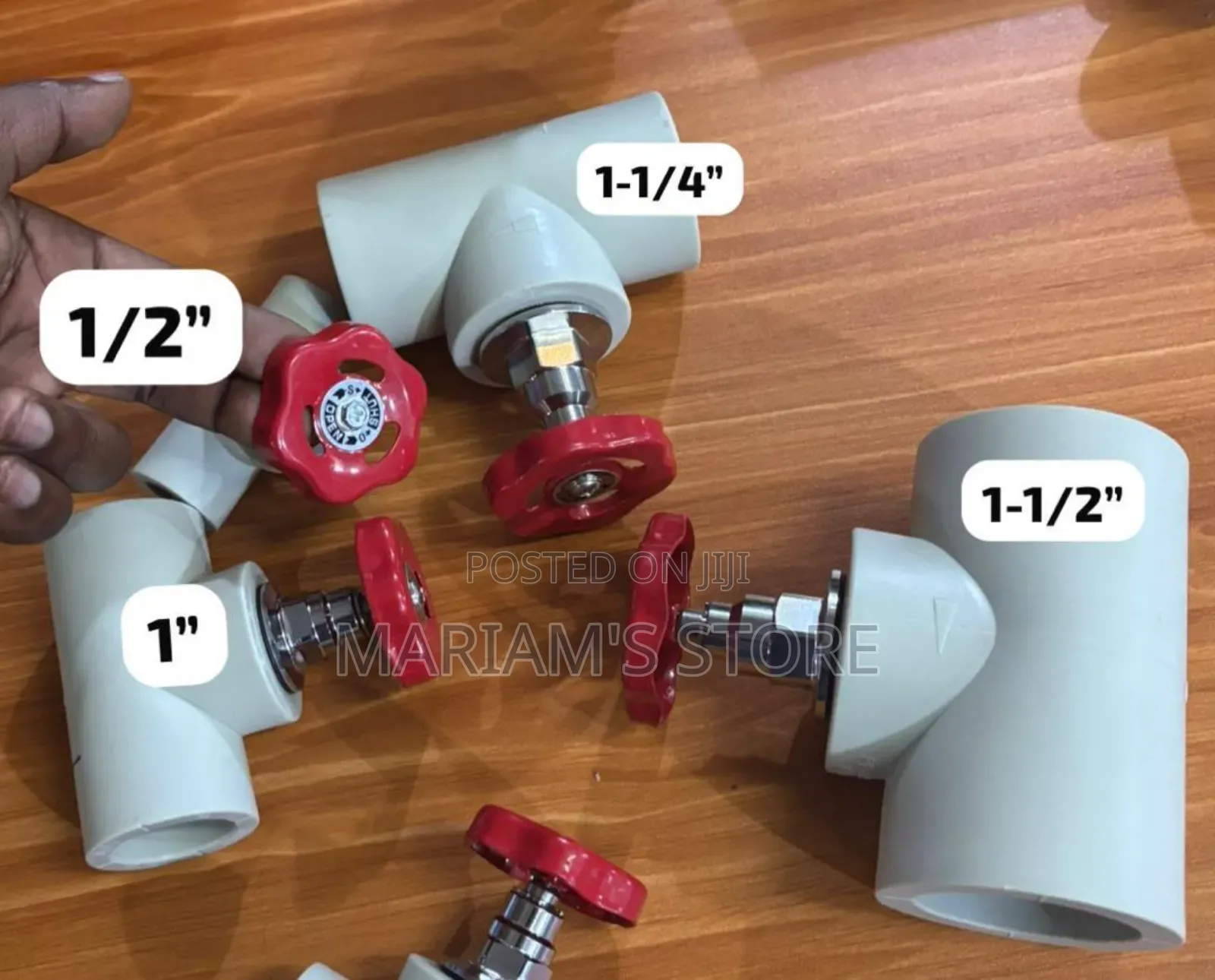 PPR Gate Valves. In Sizes