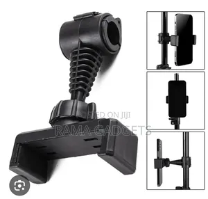 Multifunctional 360-Degree Rotating Mobile Phone Clamp.