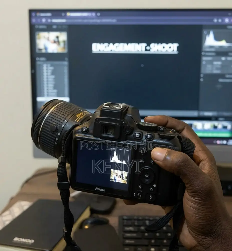 Nikon D3500 With 18-55mm Lense