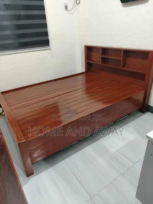 Storage Wooden Beds 5 by 6 From 850,000/- With Delivery on Order Only