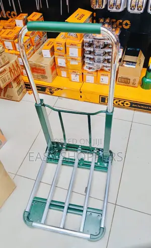 Folding Hand Trolley Designed for Material Handling and Cargo