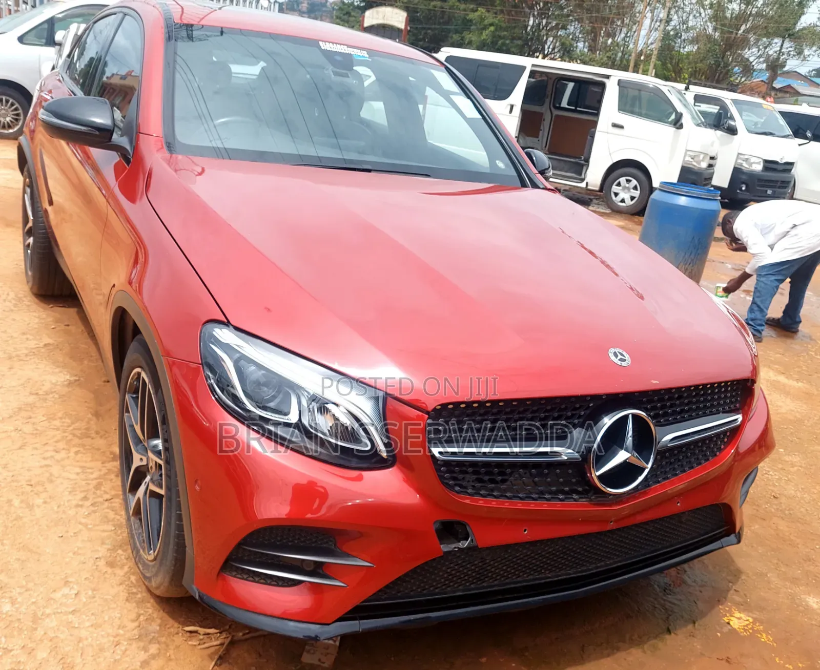 Mercedes-Benz GLC-Class 2017 Red