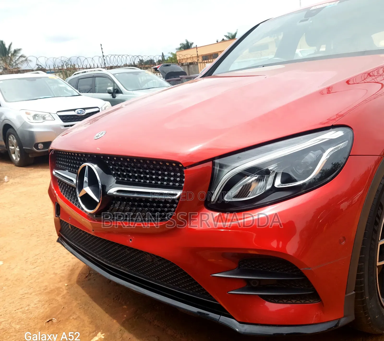 Mercedes-Benz GLC-Class 2017 Red