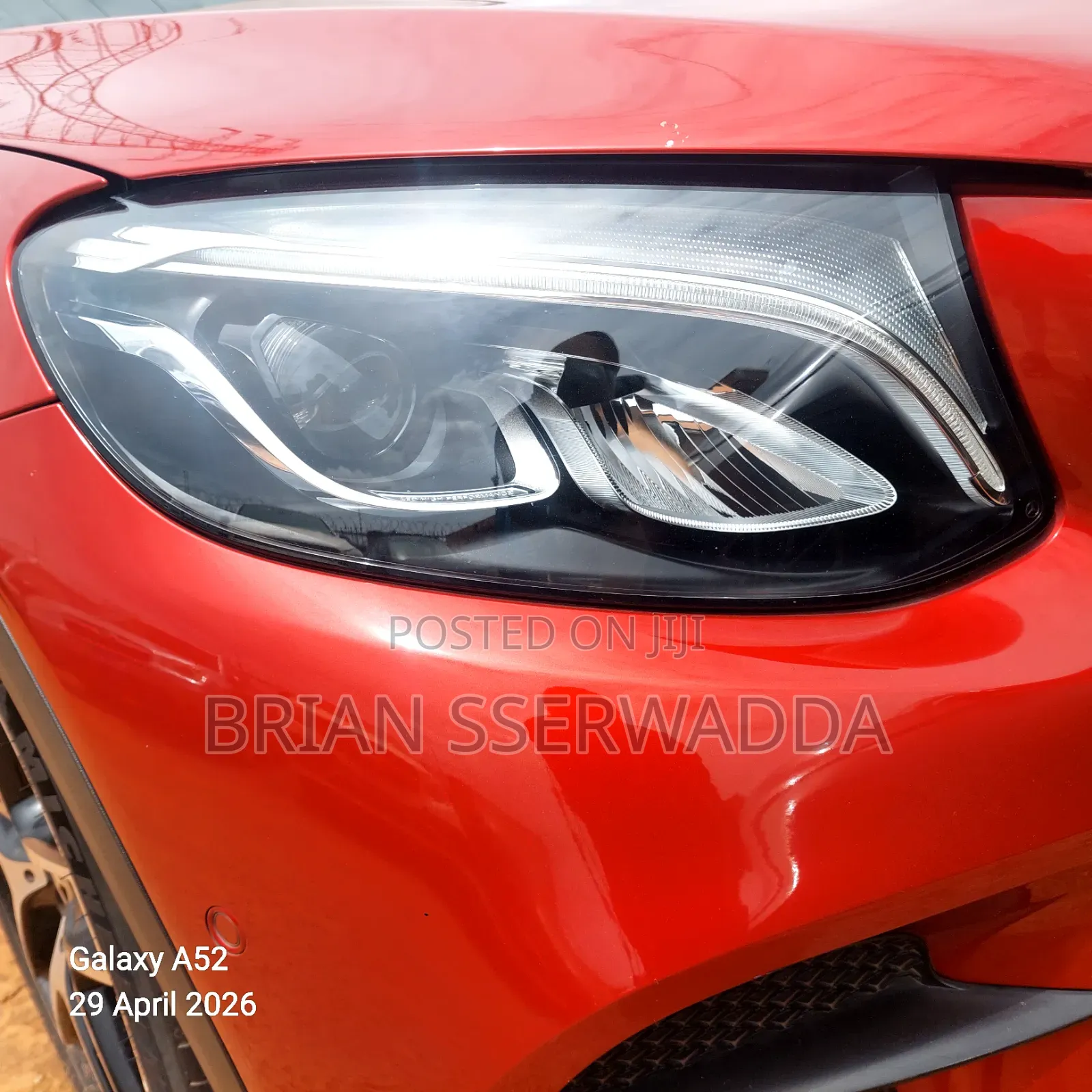 Mercedes-Benz GLC-Class 2017 Red