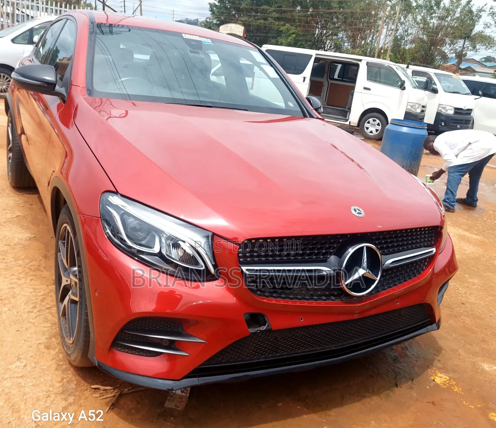 Mercedes-Benz GLC-Class 2017 Red