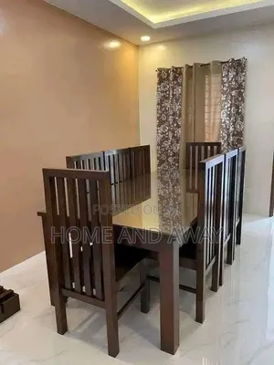 Dining Sets/Pure African Wooden 6 Seaters Dining Sets 1,500,000/-