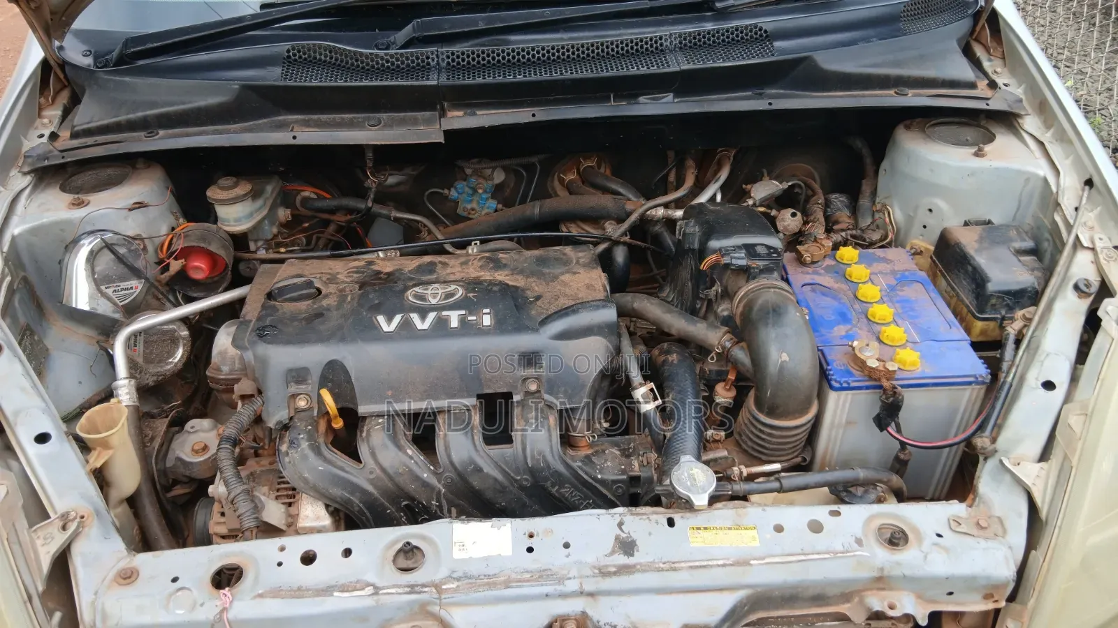 Toyota Vitz 2003 Silver