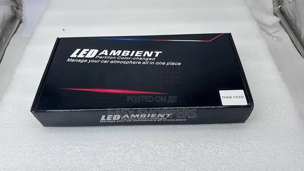 Car Led Ambient Lighting Kit to Upgrade Interior Lighting With RGB