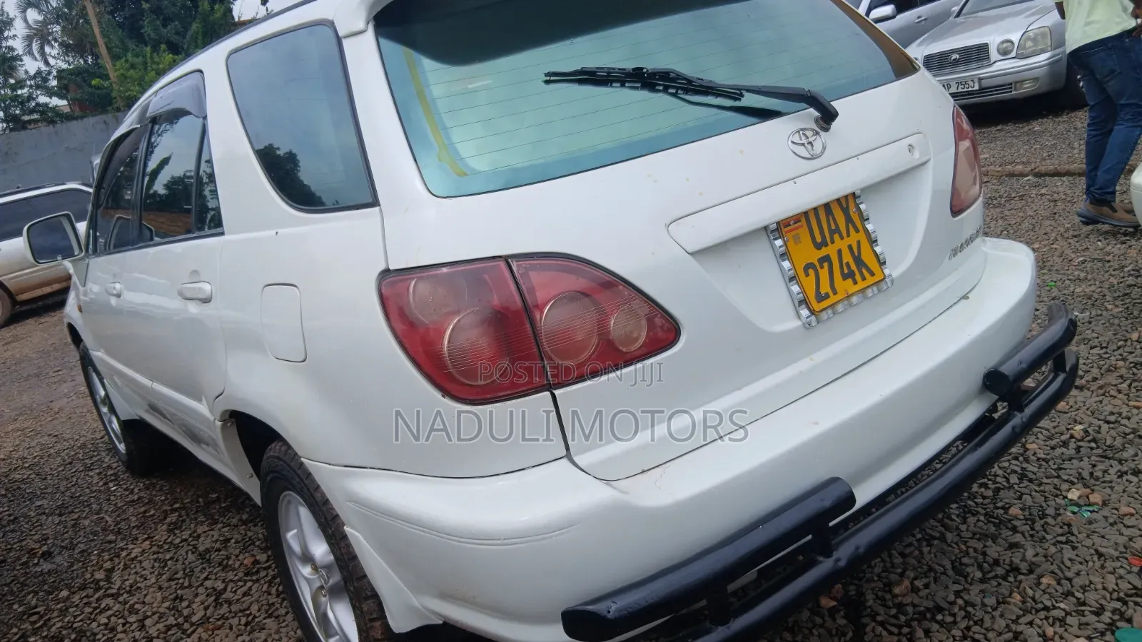 Toyota Harrier 2002 White
